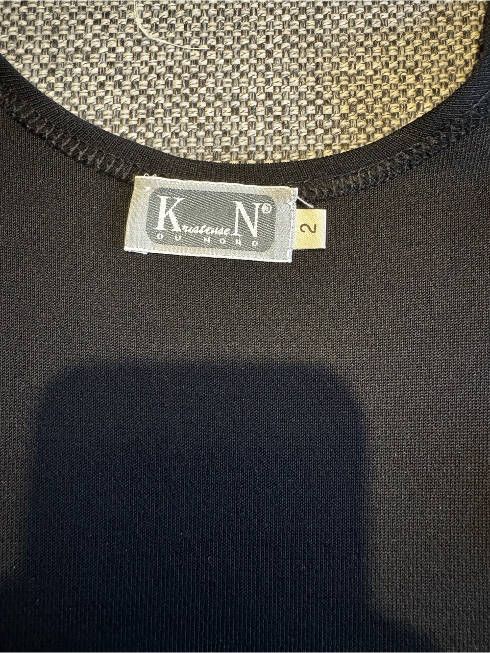 Black Racerback Tank Top - Picture 2 of 2